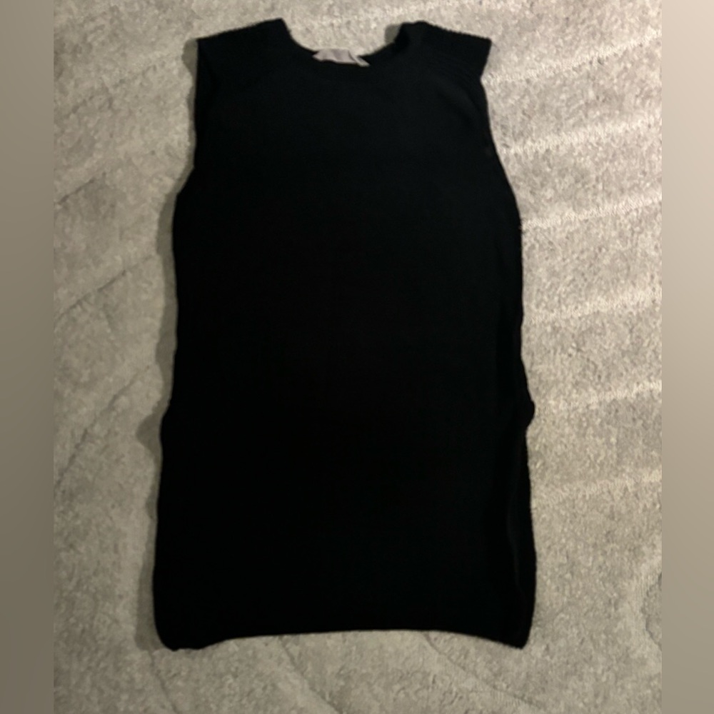 Tank Top Sweater black knit
